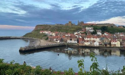 Coastguard rescue man after fall on Whitby Cliff path