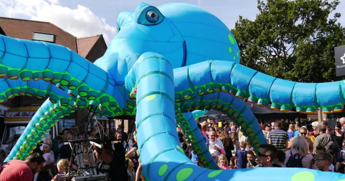 York BID giant octopus show cancelled by high winds