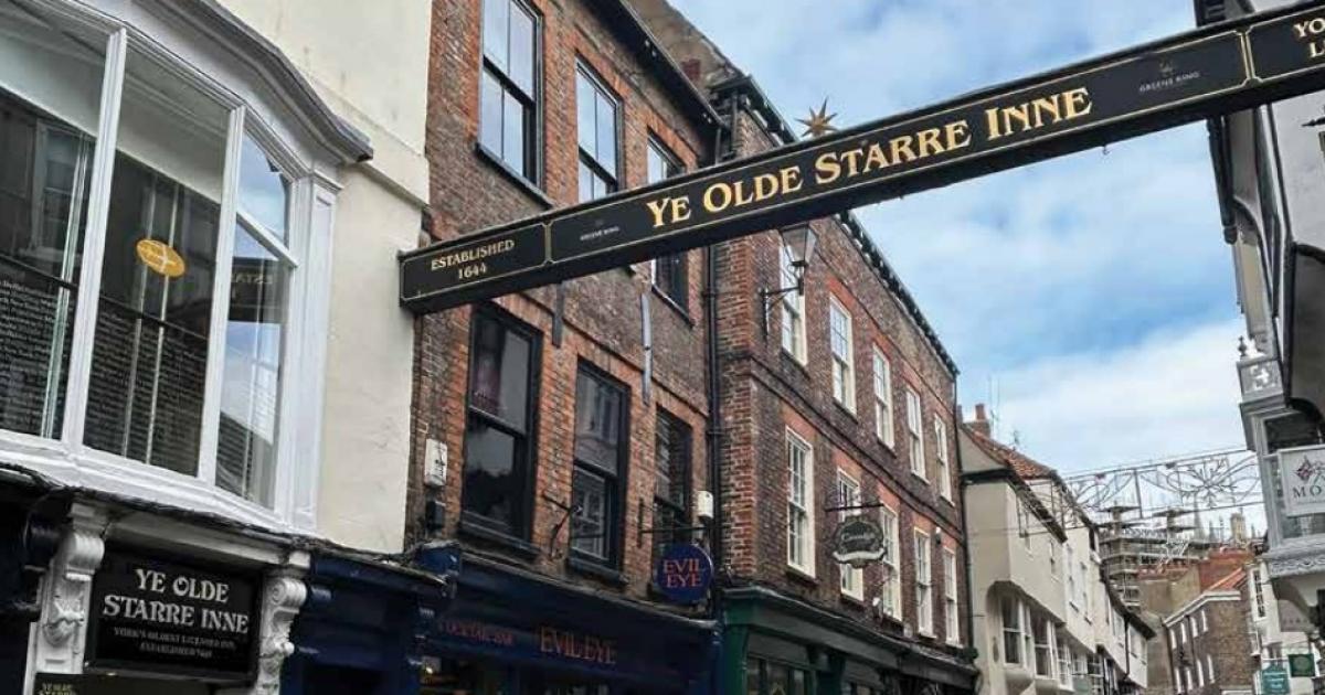 Greene King plan to refurbish Ye Olde Starre Inne in Stonegate, York