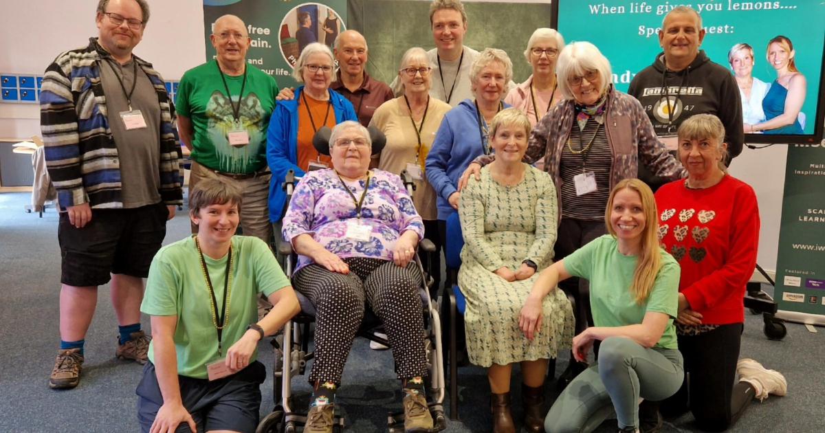 Mandy Neal speaks at weekend retreat run by TRTRehab of York