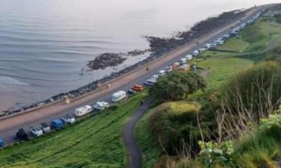 Scarborough - readers on motorhome parking ban sign vandals