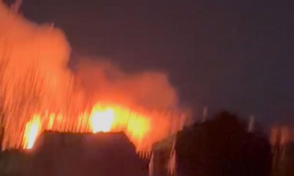 Investigation ongoing after Ferryhill garage engulfed in flames