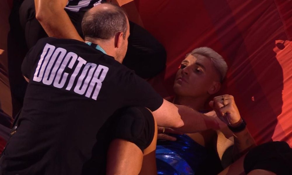 Gladiators star Bionic suffers injury during quarter-final