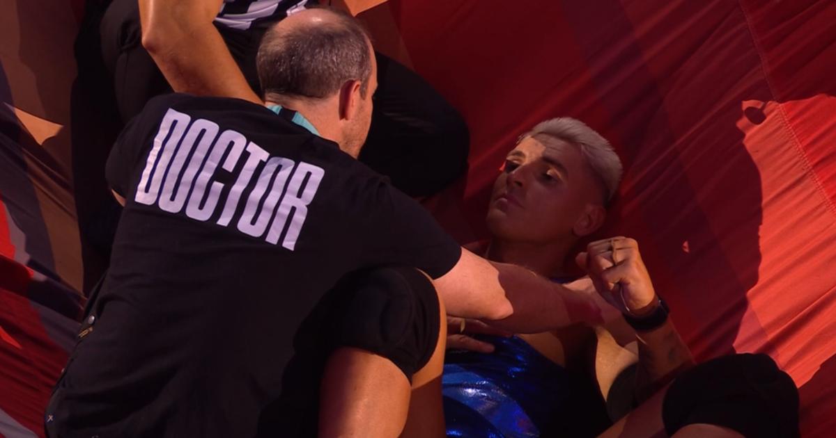 Gladiators star Bionic suffers injury during quarter-final