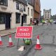 Micklegate in York closes during the day near new Aparthotel