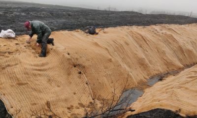 Emergency work after Fylingdales Moor wildfire