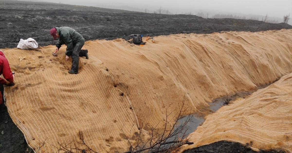 Emergency work after Fylingdales Moor wildfire