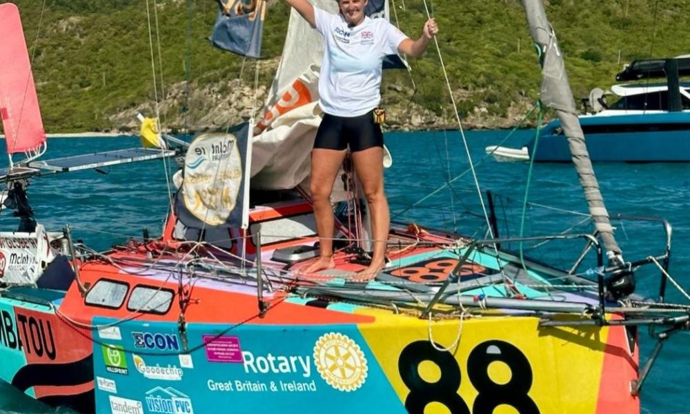 North Yorkshire women makes history with solo sail around world