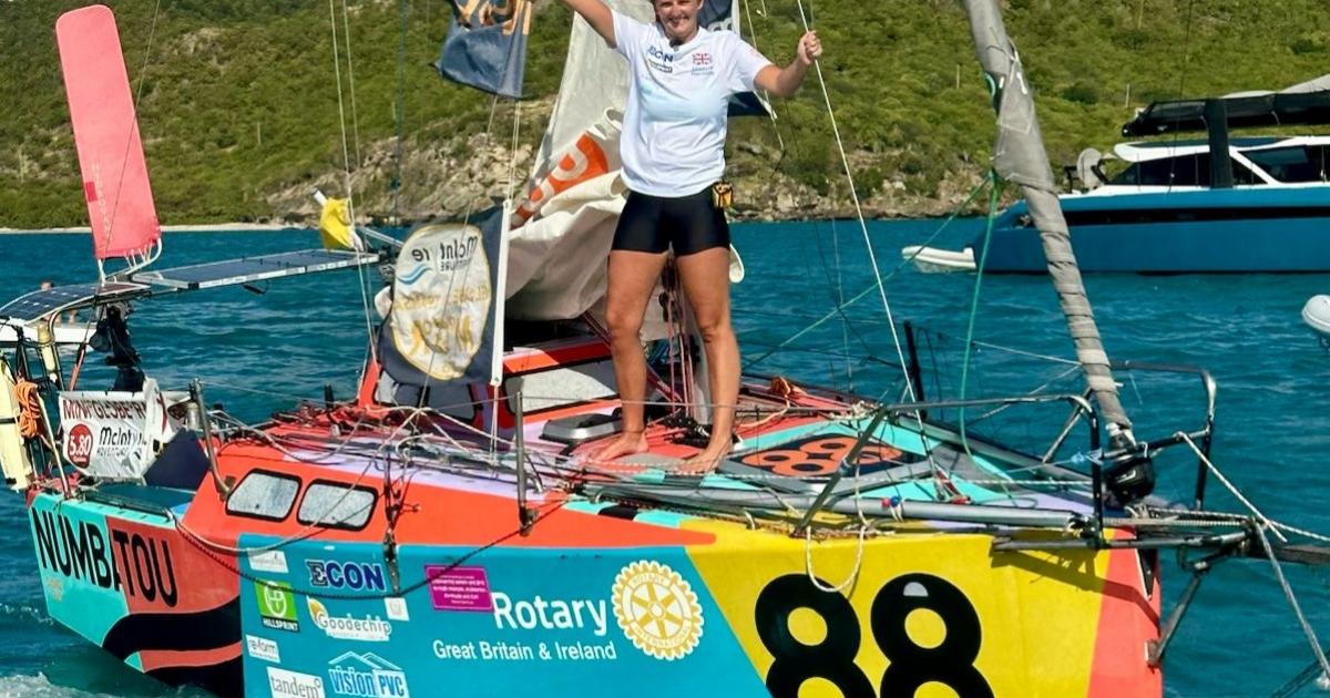 North Yorkshire women makes history with solo sail around world
