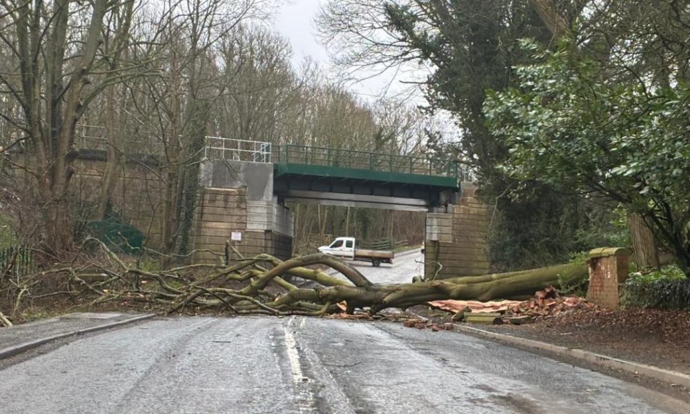 LIVE- Yellow weather warning in place in County Durham as strong wind and rain hit region