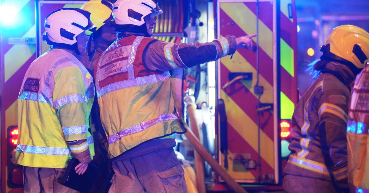 Firefighters rescue young person from bedroom in York