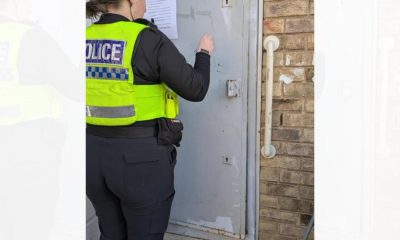 Scarborough - Police drugs raid on property in Longwestgate