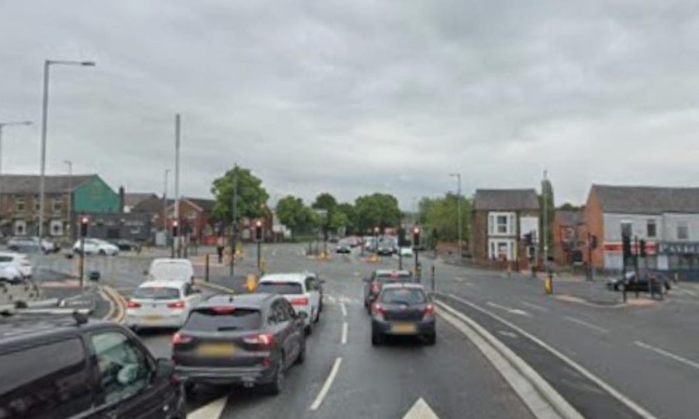 Moss Bank Way: Emergency services on scene after crash