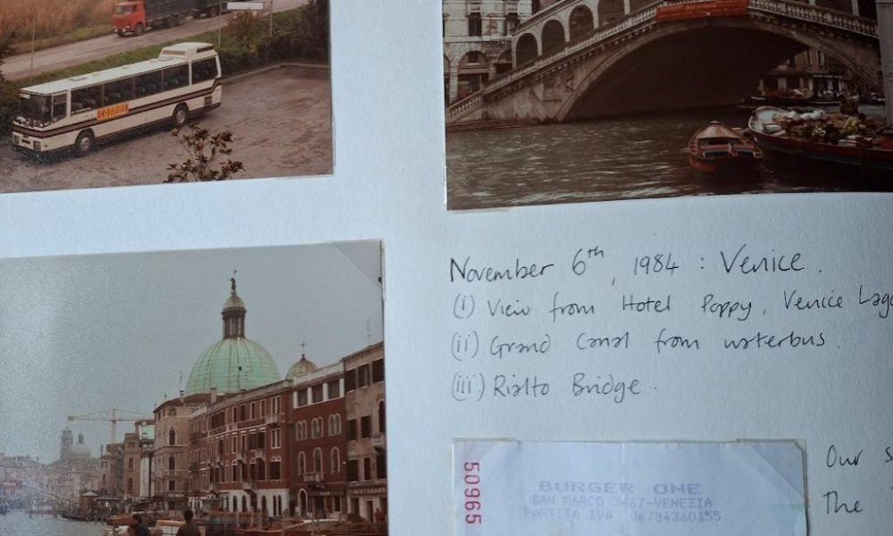 A ticket or receipt can tell a story from your holiday