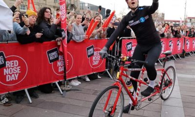 DJ Greg James arrives in Sunderland on his 'Longest Ride'