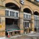 York railway station bus canopy at risk of collapse removed