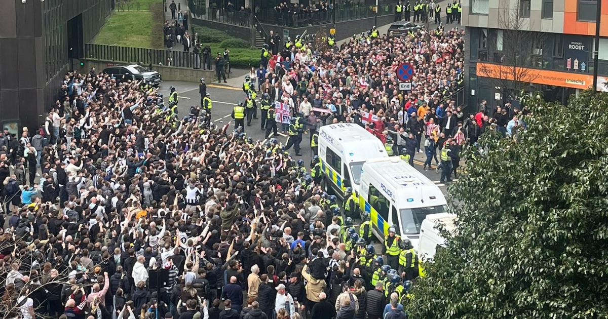 Person rushed to hospital 'seriously unwell' ahead of derby