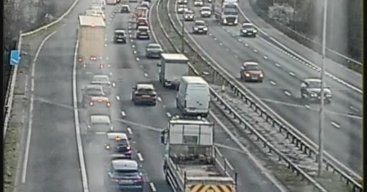 M61 Northbound closed following serious early-hours collision