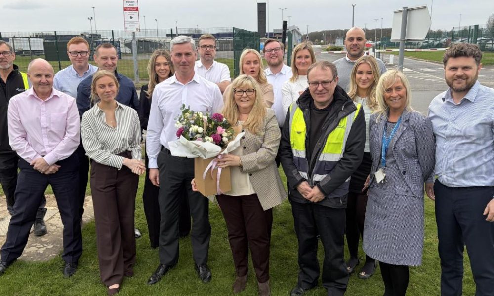 Veteran employee retires from Teesside International Airport