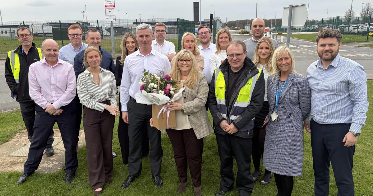 Veteran employee retires from Teesside International Airport