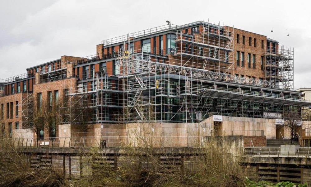 Durham passport office ‘eyesore’ scaffolding to stay through 2026