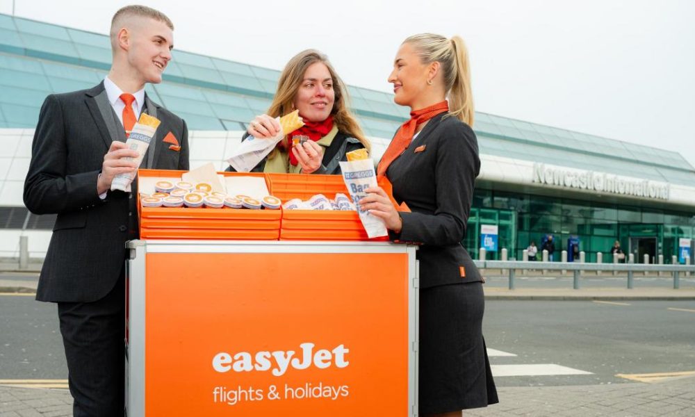 Greggs and easyJet team up to launch 5 new sausage roll dips