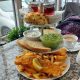 North Yorkshire restaurant with fish and chips afternoon tea