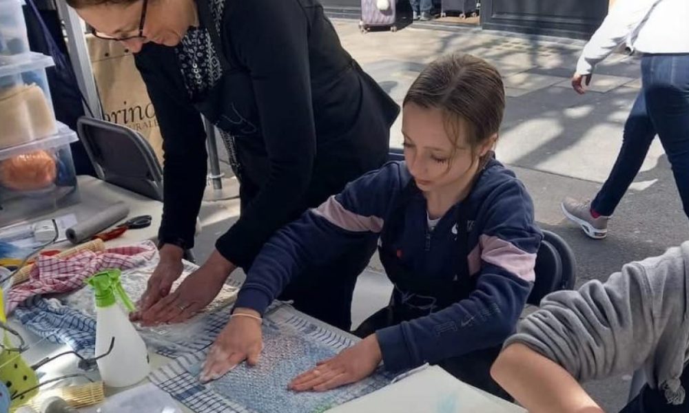 Yorkshire Craft Festival on Parliament Street York in April