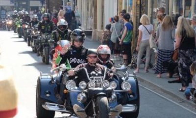 Hundreds of bikers take part in Squires Egg Run 2026 today
