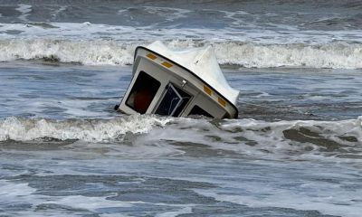 Boat capsized - Filey's Haven Primrose Valley Holiday Park