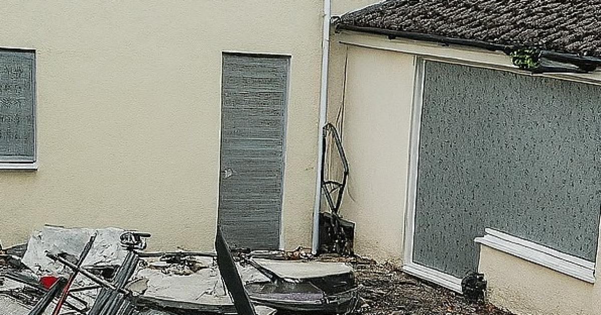 Stanley homeowner fined over lack of work on arson-hit home