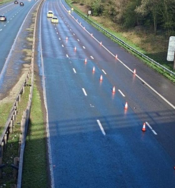 Woman fights for life after M61 incident near Farnworth