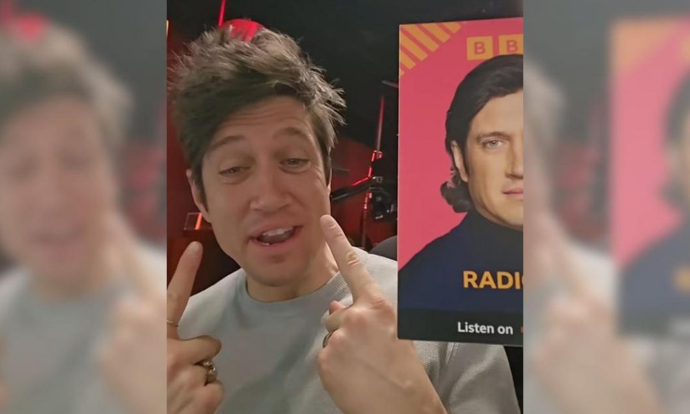 Vernon Kay’s bedhead sparks laughs behind the scenes at Radio 2