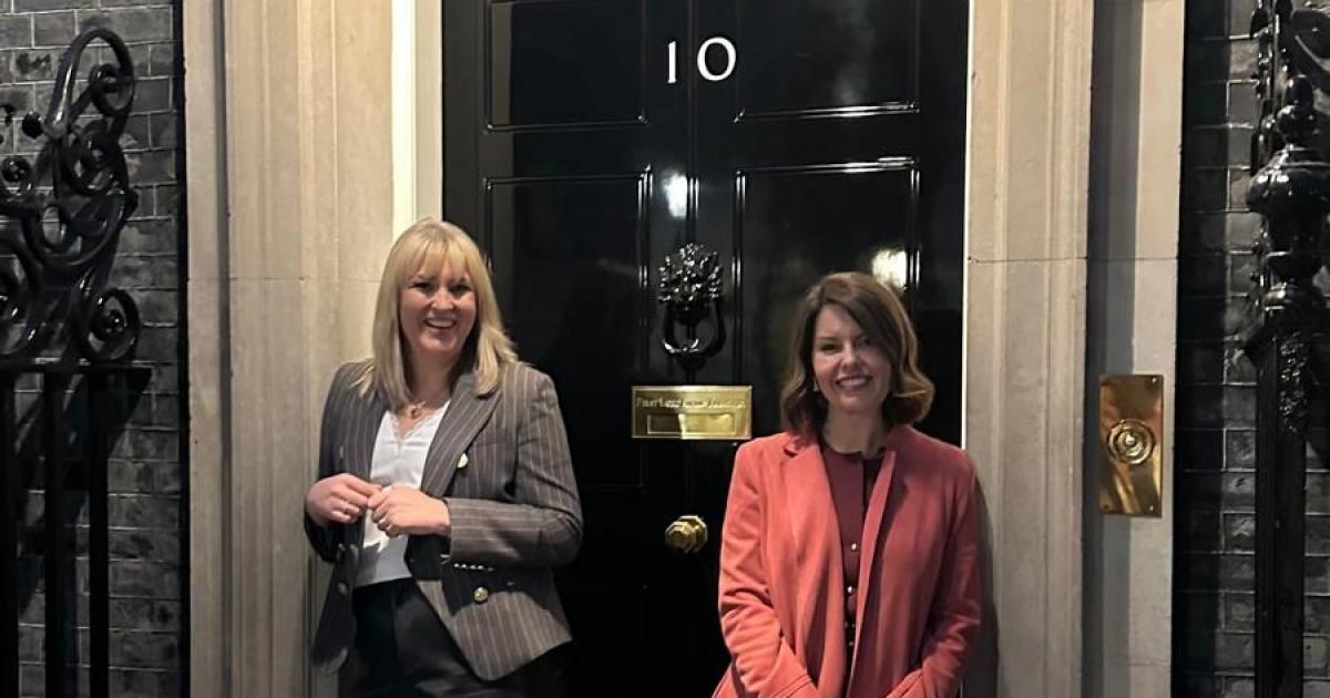 Sara Davies and Kim McGuinness meet Chancellor Rachel Reeves
