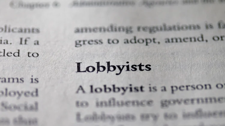 Regulation is the key to the lobbying industry’s PR problem