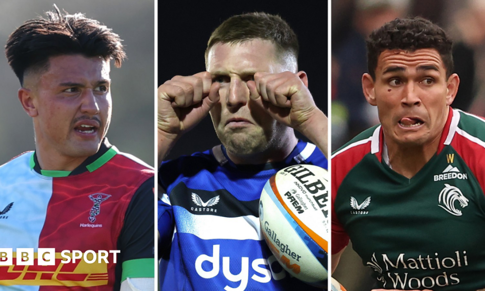 Marcus Smith, Finn Russell and Izaia Perese