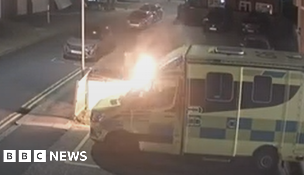 Arson attack on Jewish charity ambulances being investigated by counter-terror police