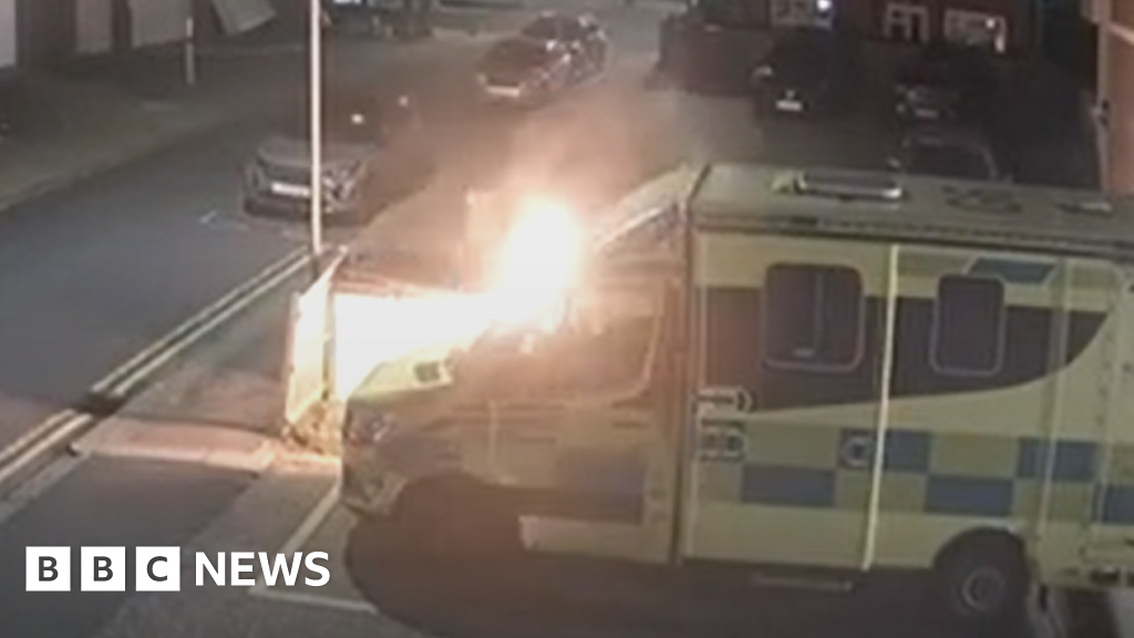 Arson attack on Jewish charity ambulances being investigated by counter-terror police