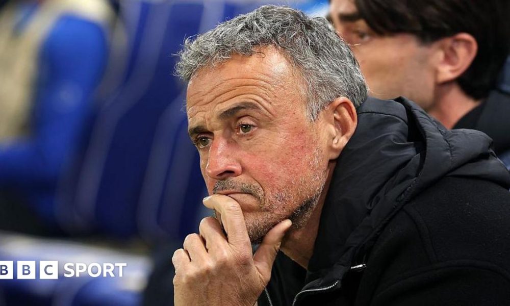 Luis Enrique of PSG