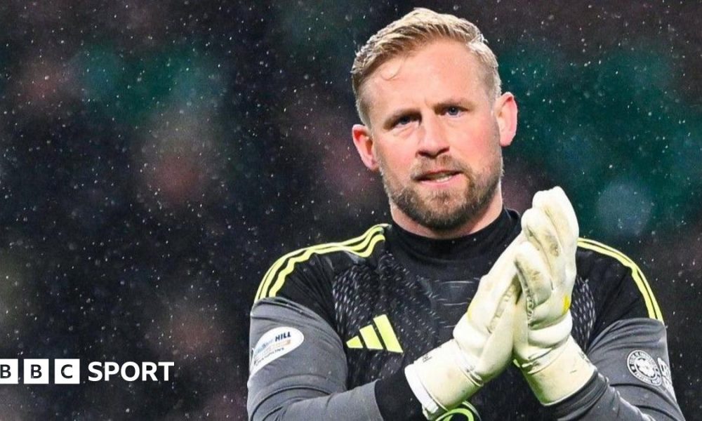 Celtic goalkeeper Kasper Schmeichel