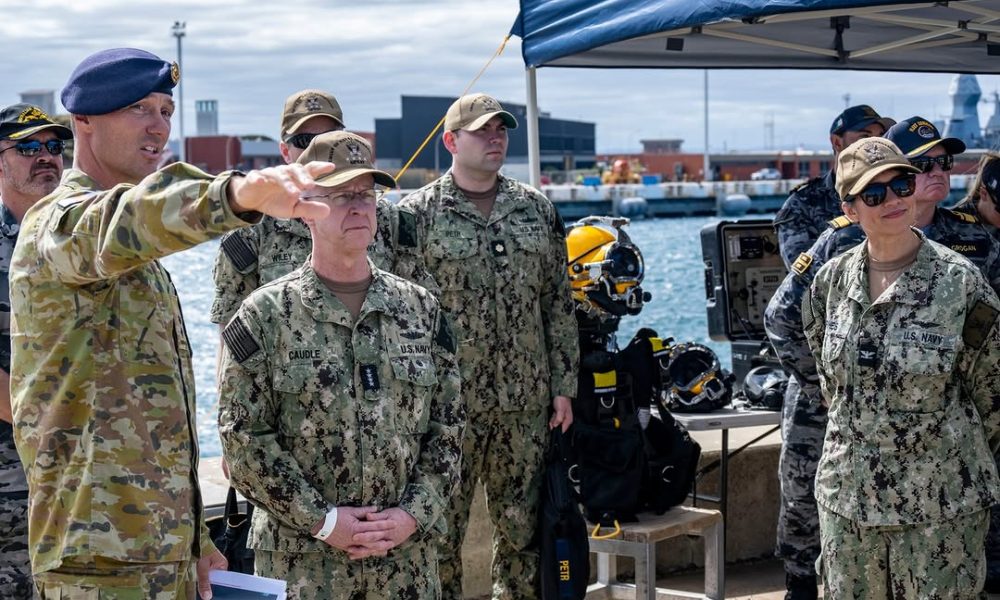 US Navy chief 'confident' subs will be delivered on time