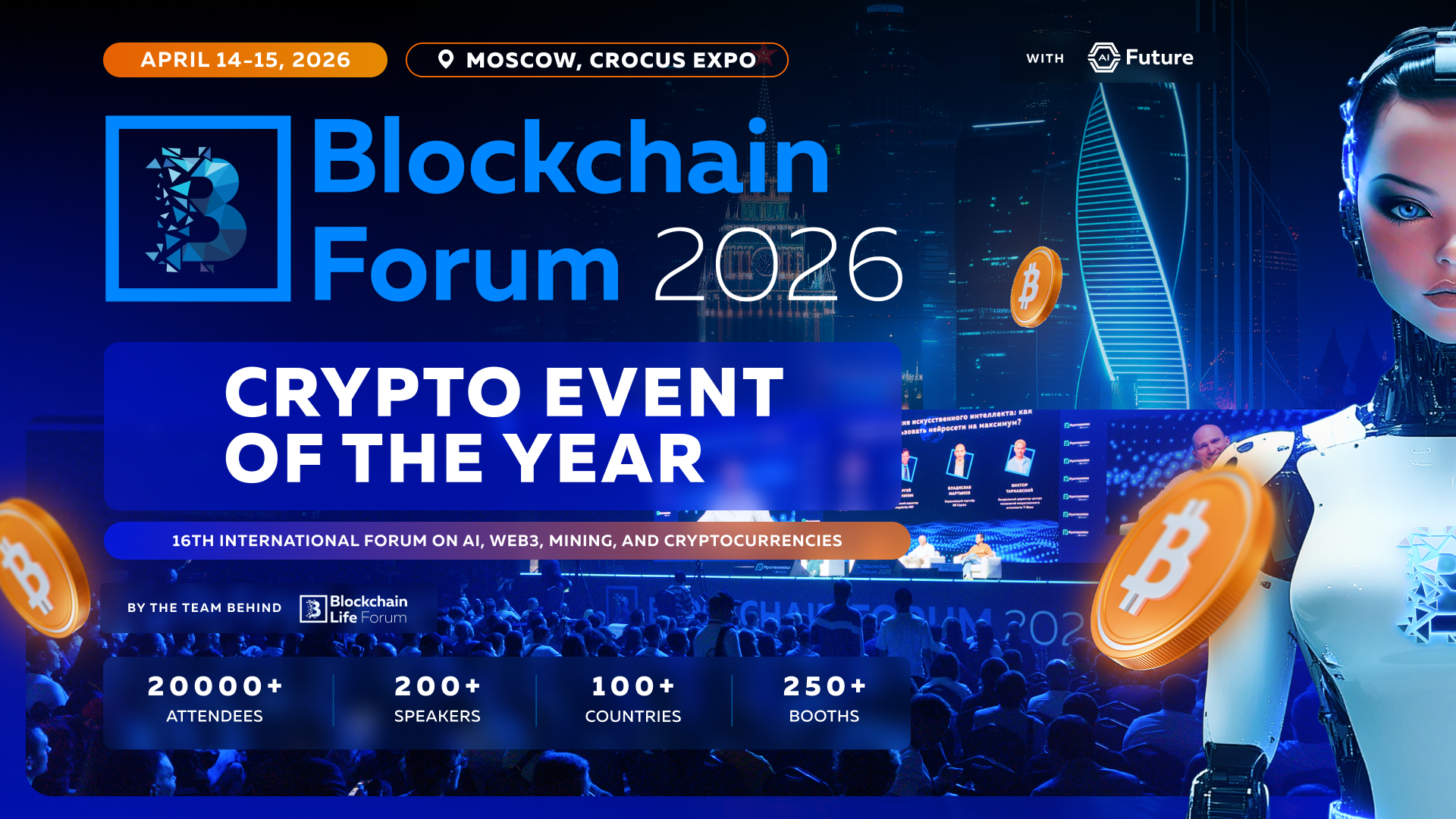 Largest Crypto & Web3 Event in Moscow