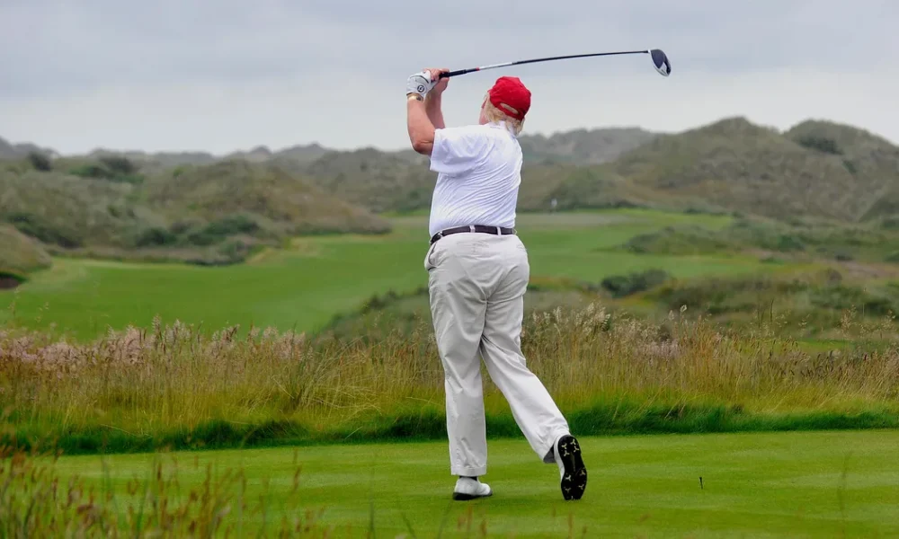 US Taxpayers’ Tab For Trump’s Golf Habit Crosses $100 Million