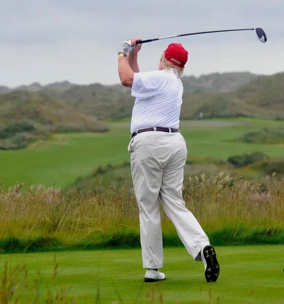 US Taxpayers’ Tab For Trump’s Golf Habit Crosses $100 Million