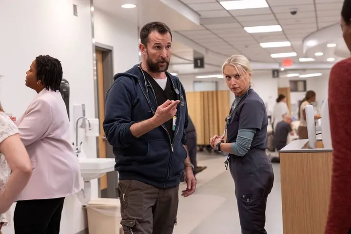 Noah Wyle and Katherine LaNasa both won Emmys for their performance in season one of The Pitt