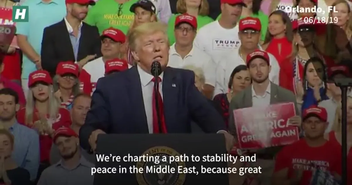 Flashback: Trump Promises Peace