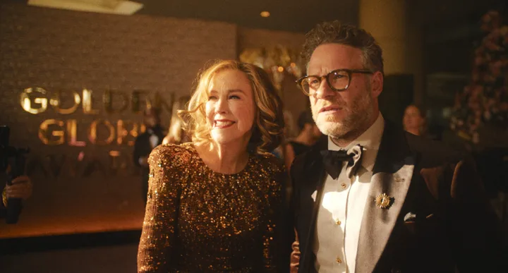 Catherine O'Hara and Seth Rogen in The Studio