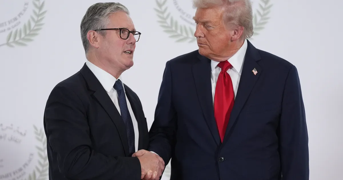 Trump 'Very Disappointed' In Starmer Over Iran Hesitation