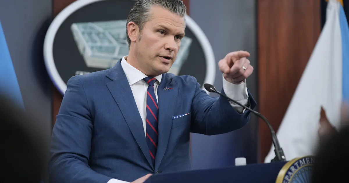Pete Hegseth Launches Thinly-Veiled Attack On UK Over Iran 'Hand-Wringing'