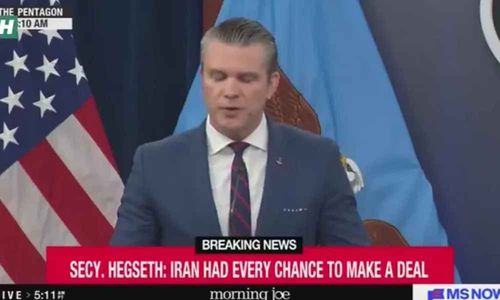 Hegseth: War Is Hell